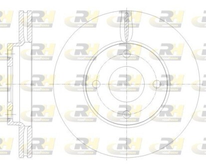 Тормозной диск ROADHOUSE 61778.10
