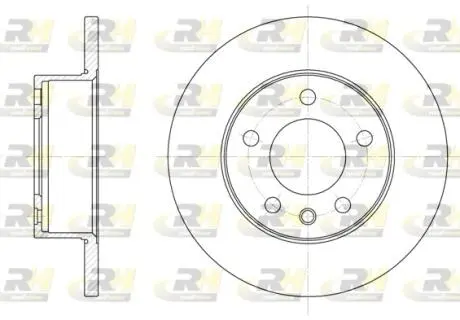 Тормозной диск ROADHOUSE 6201.00