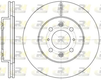 Тормозной диск ROADHOUSE 6224.10