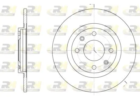 Тормозной диск ROADHOUSE 6241.01