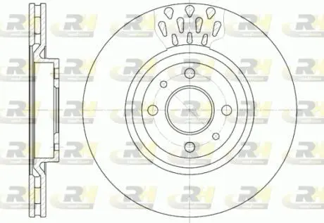 Тормозной диск ROADHOUSE 6315.10