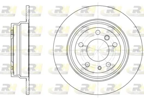 Тормозной диск ROADHOUSE 6342.00