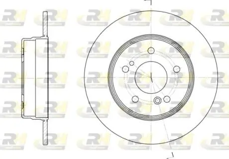 Тормозной диск ROADHOUSE 6467.00