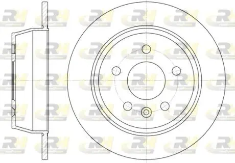 Тормозной диск ROADHOUSE 6471.00