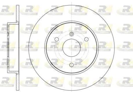 Тормозной диск ROADHOUSE 6617.00