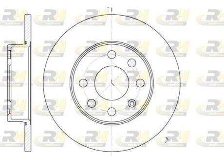 Гальмівний диск ROADHOUSE 6664.00