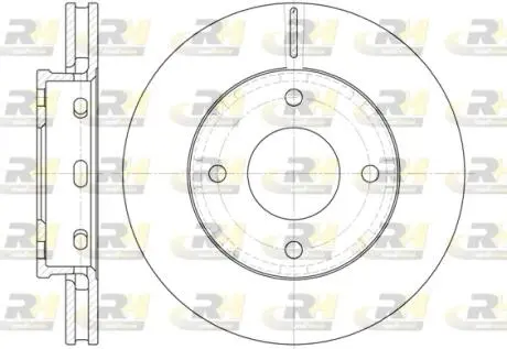 Гальмівний диск ROADHOUSE 6680.10