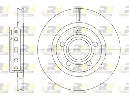 Тормозной диск ROADHOUSE 6822.10