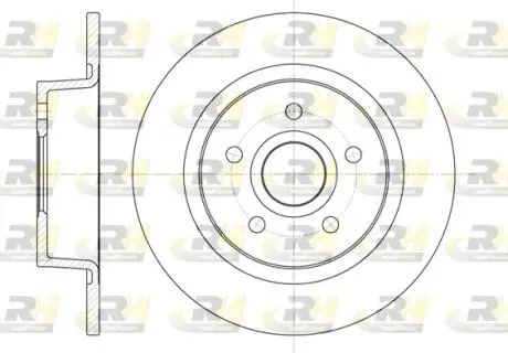 Тормозной диск ROADHOUSE 6863.00