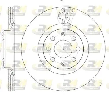 Гальмівний диск ROADHOUSE 6982.10