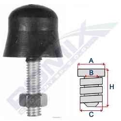 Резиновый отбойник ROMIX RX 22062