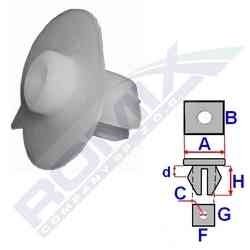 Автомобильный пистон ROMIX RX B18415