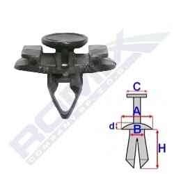 Автомобильный пистон ROMIX RX C60448