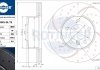 Диск гальмівний з перфорацією та слотуванням з графітовим покриттям. ROTINGER 20345-GLT5 (фото 1)