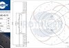 Диск гальмівний з перфорацією та слотуванням з графітовим покриттям. ROTINGER 21821-GLT5 (фото 1)