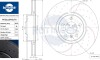 Диск гальмівний графітовий вентильований (кратно 2) x5 (e70) (07-12), x5 (f15 ROTINGER RT21137GLT5 (фото 1)