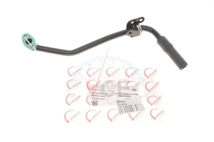 Патрубок системи охолодження fiat doblo 1.3 jtd 10- ROTWEISS 55211397 (фото 1)