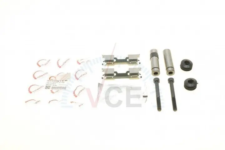 Напрямна супорта (переднього/к-кт) fiat ducato/mb sprinter 06- (0004210850) ROTWEISS RW42001 (фото 1)