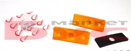 Ліхтар бічний (габарит) mb sprinter/vw lt 96-06 (жовтий) led (0028206456) ROTWEISS RW82014-Y