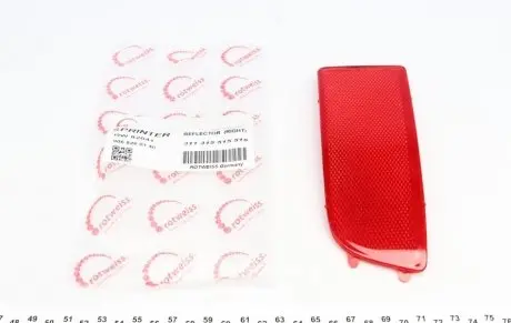 Відбивач бампера (заднього) mb sprinter/vw crafter 06- (r) ROTWEISS RW82041