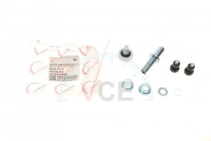 Ролик двери (боковой/средний) fiat ducato 06- (ремкомплект) (1611731980) (9033.s4) ROTWEISS RWS1213 (фото 1)