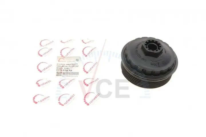 Кришка фільтра масляного ford transit 2.4d 00- ROTWEISS RWS1247 (фото 1)