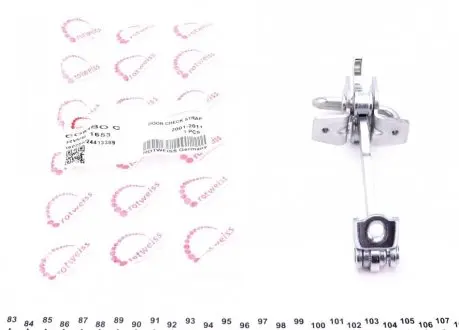 Омежувач дверей (передньої) opel combo 01-11 ROTWEISS RWS1653