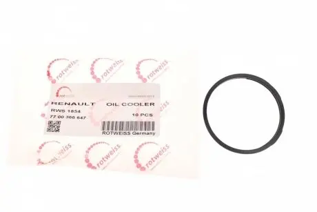 Прокладка масляного радиатора renault trafic 1.9 dci (f9q) ROTWEISS RWS1854
