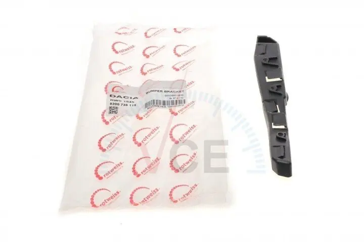 Фото 1 - Кронштейн кріплення бампера (переднього/r) renault logan/dacia logan 04- ROTWEISS RWS1945 Кронштейн кріплення бампера (переднього/r) renault logan/dacia logan 04- ROTWEISS RWS1945 (фото 1)