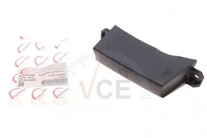 Кронштейн кріплення бампера (заднього/r) renault logan/dacia logan 12- ROTWEISS RWS1956 (фото 1)