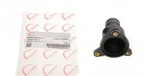 Фланець системи охолодження renault kangoo 1.4/1.6/1.9dci 97- ROTWEISS RWS1974