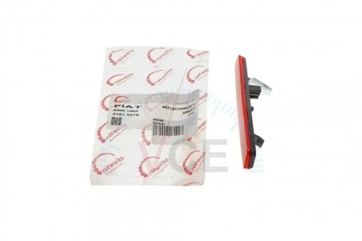 Отражатель бампера (заднего) fiat doblo 09-(l) ROTWEISS RWS1990 (фото 1)