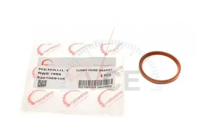 Фото 1 - Прокладка турбіни ущільнювальна renault trafic 1.6 dci 14- ROTWEISS RWS1999 Прокладка турбіни ущільнювальна renault trafic 1.6 dci 14- ROTWEISS RWS1999 (фото 1)