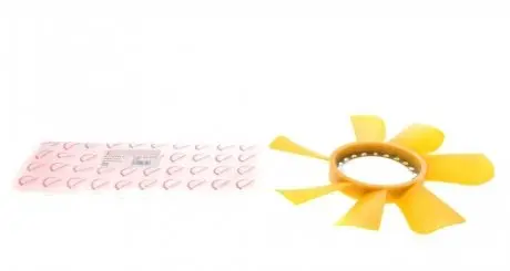 Крыльчатка вентилятора ford transit 2.5d/td 92- (желтая) ROTWEISS RWS2076