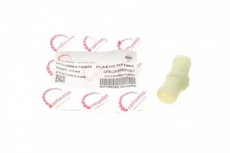 Патрубок системи охолодження renault kangoo 1.5 dci 08- ROTWEISS RWS2549