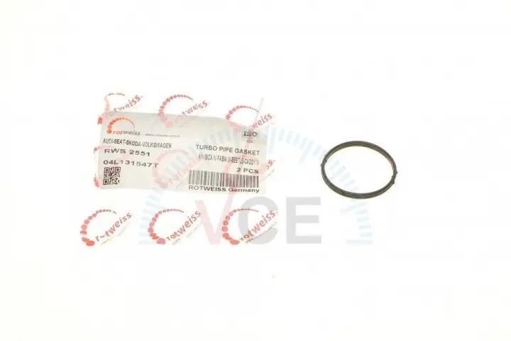 Прокладка турбины уплотнительная vw caddy iv/passat 2.0 tdi 15- ROTWEISS RWS2551 (фото 1)