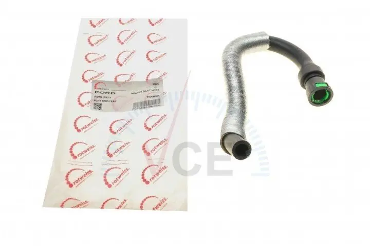 Патрубок системи охолодження ford transit 2.4tdci 06-14 ROTWEISS RWS2579 (фото 1)