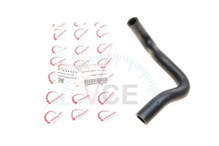 Патрубок системы охлаждения fordtransit 2.2 tdci 06- (теплообменник) ROTWEISS RWS2716 (фото 1)