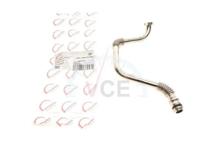 Трубка слива с турбиной renault trafic 01-1.9dci ROTWEISS RWS3137 (фото 1)