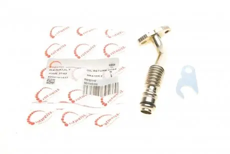 Трубка слива из турбины renault master iii 2.2 dci 98- ROTWEISS RWS3142