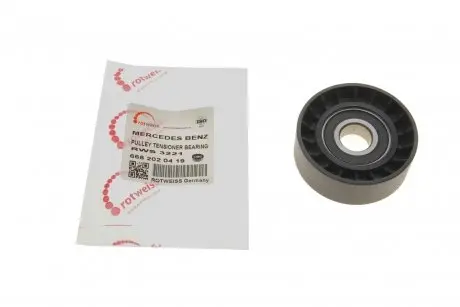 Ролик генератора mb a-class (w168/169)/b-class (w245) (паразитный) (65x22x17) ROTWEISS RWS3221