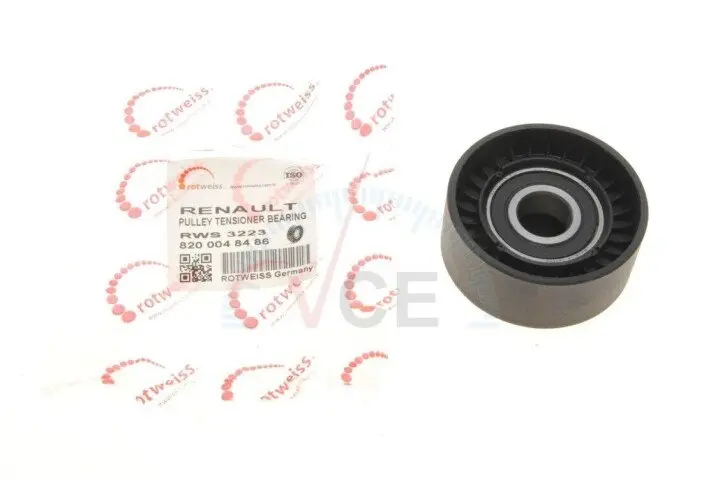 Ролик генератора renault kangoo 1.5 dci 01- (натяжной) ROTWEISS RWS3223 (фото 1)
