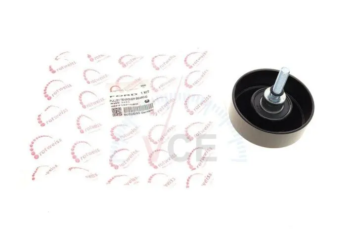 Ролик генератора ford transit connect 1.8 tdci 98-13 (паразитный) ROTWEISS RWS3253 (фото 1)