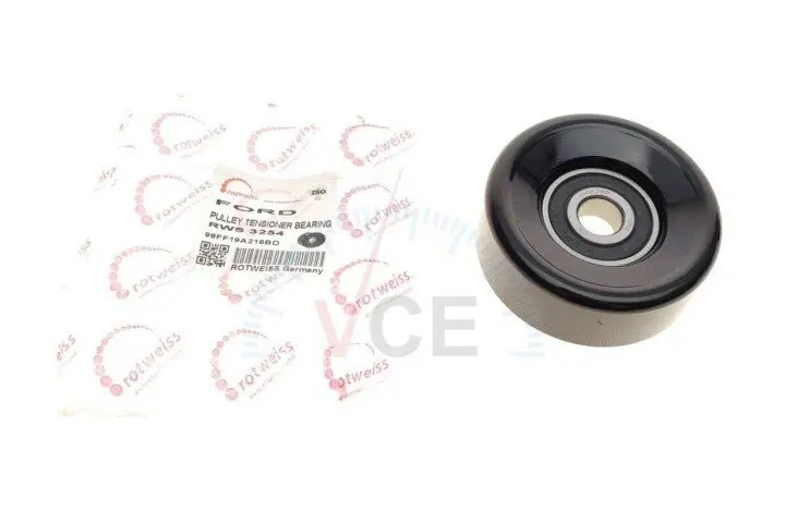 Ролик генератора ford connect 1.8d/tdci 02- (+ac) (паразитный) ROTWEISS RWS3254 (фото 1)