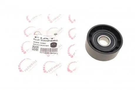 Ролик генератора citroen berlingo/jumpy 1.9d (натяжной) (60x25.9x17) ROTWEISS RWS3260