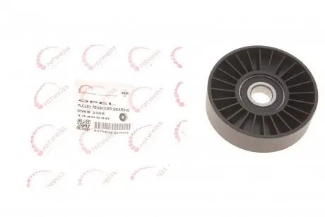 Ролик генератора opel omega/vectra 2.0-2.2dti/di 96- (натяжний) ROTWEISS RWS3305