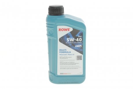 Олива 5w40 hightec multi formula (1l) (mb 229.31/229.51/226.5/vw 505 00/505 01/502 00/bmw ll-04) ROWE 20138-0010-99