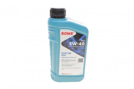 Масло 5w40 hightec synt rs dls (1l) (ll-04/mb 229.31/229.51/mb 229.52/porsche c40/vw 511 00) ROWE 20307-0010-99