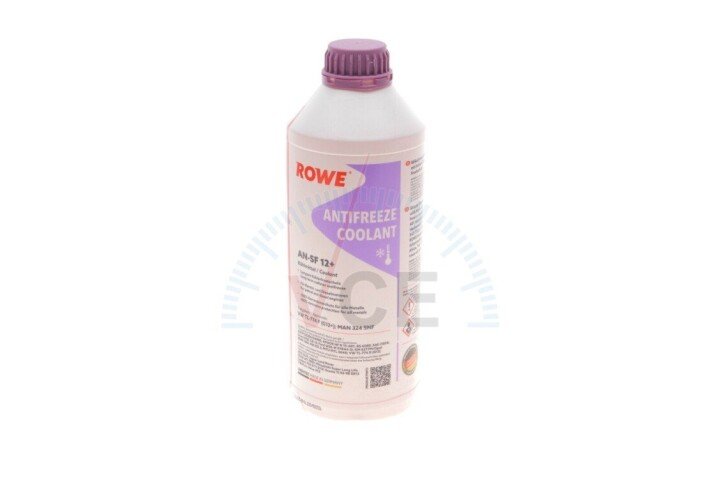 Антифриз (фіолетовий) g12/g12+ (1.5l) an-sf 12+ hightec antifreeze (концентрат) ROWE 21014-0015-99 (фото 1)