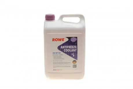 Антифриз (фиолетовый) g12/g12+ (5l) an-sf 12+ hightec antifreeze (концентрат) ROWE 21014-0050-99